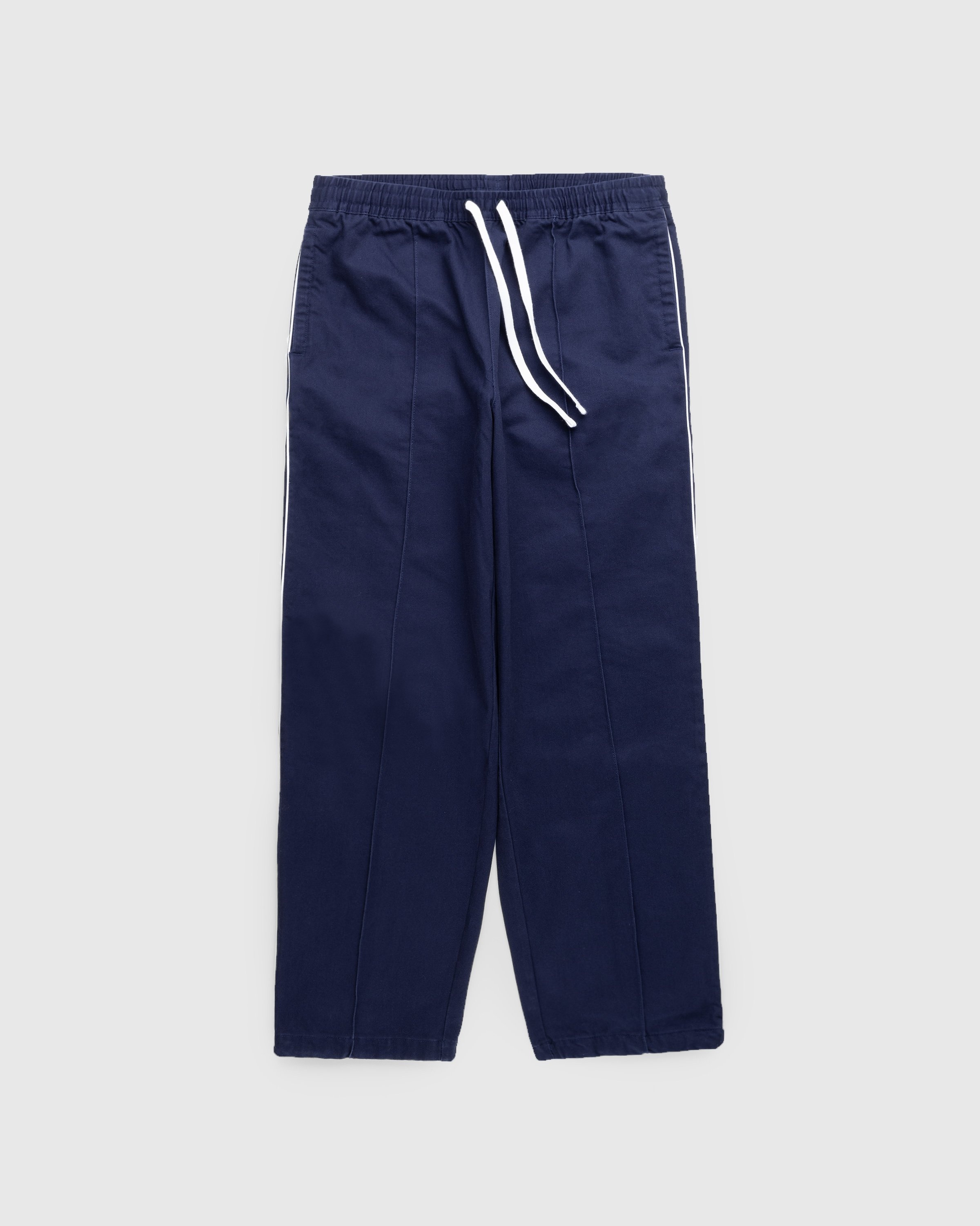 Pleated twill deals pants